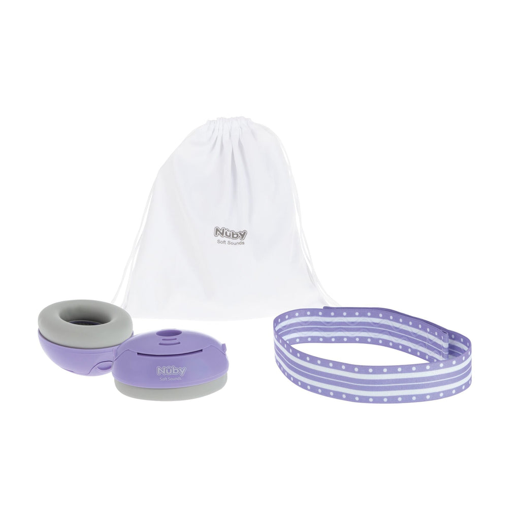 Soft Sounds Baby Earmuffs | Purple