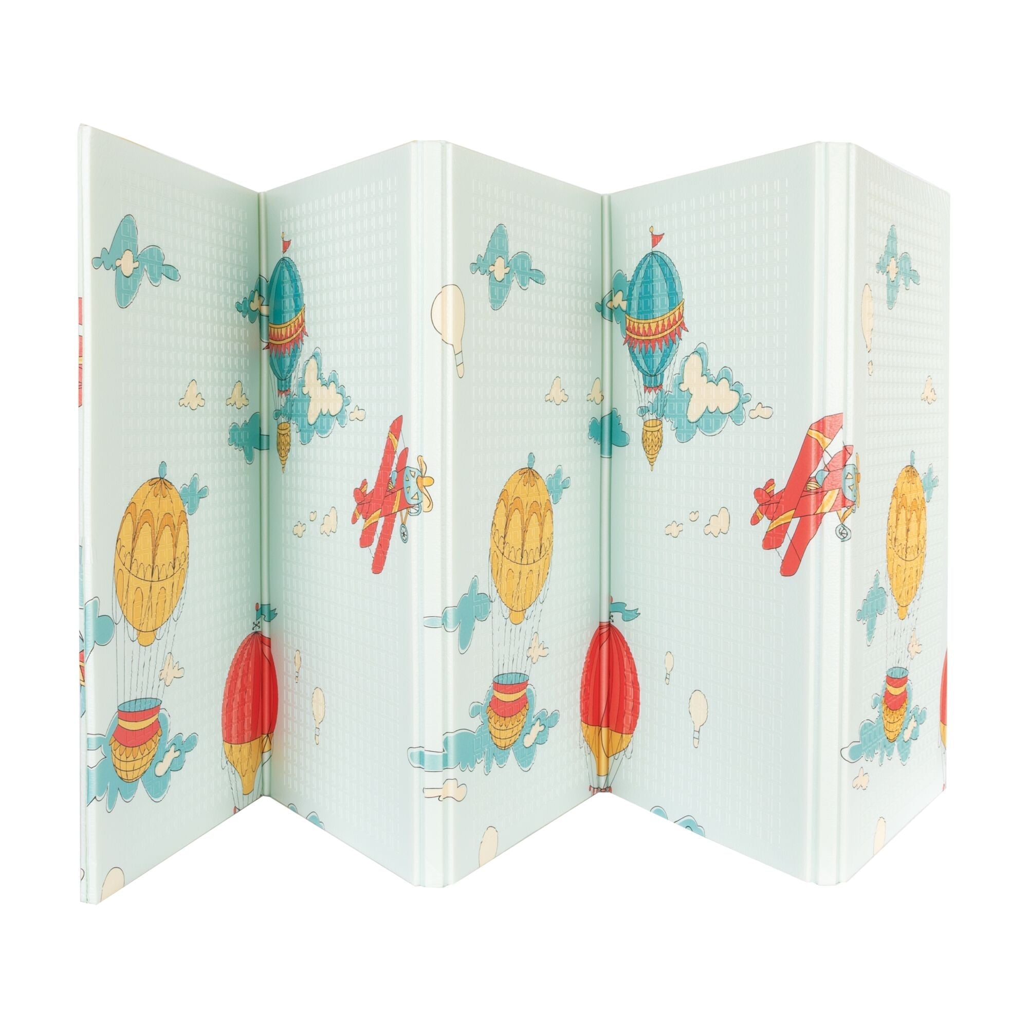 Reversible Floor Mat | Hot Air Balloons